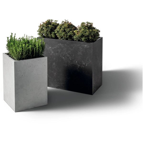 Godelmann GDM.RECTANGULAR Planter hochwertiges Pflanzgefäß aus Beton frost- und wetterbeständig