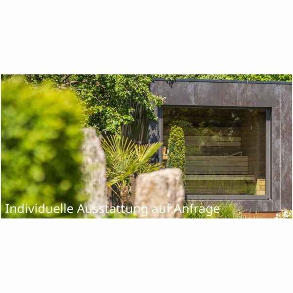 LE Gartensauna individuelle Designer Aussensauna