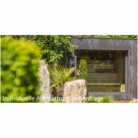 Vorschau: LE Gartensauna individuelle Designer Aussensauna mit Innensauna Lisa und Saunaofen Vorschau: LE Gartensauna individuelle Designer Aussensauna mit Innensauna Lisa und Saunaofen