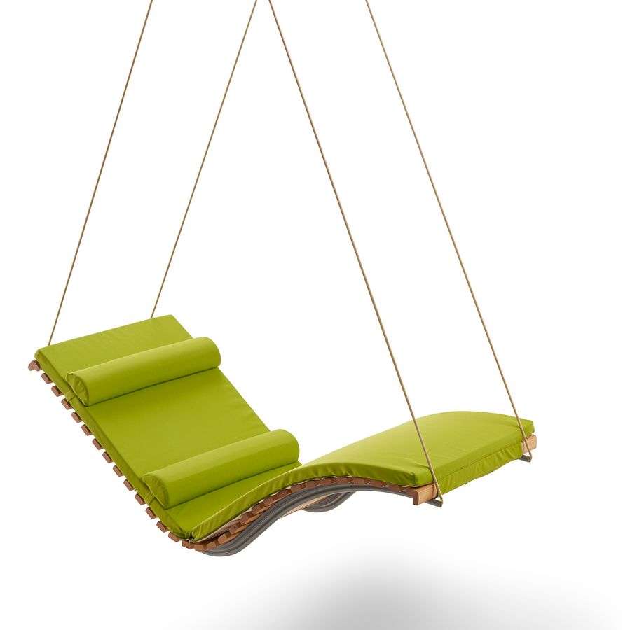 First Class Holz Outdoor Hängeliege Siesta Sky UNO Schwebeliege ohne