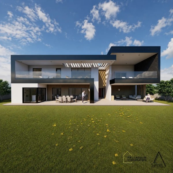 Palladium Villa 906 – modulares Holzhaus mit 303 m² Gesamtfläche