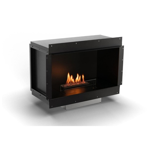 Planika Senso Fireplace automatischer Ethanol Kamin mit Fernbedienung und Flammenregulierung