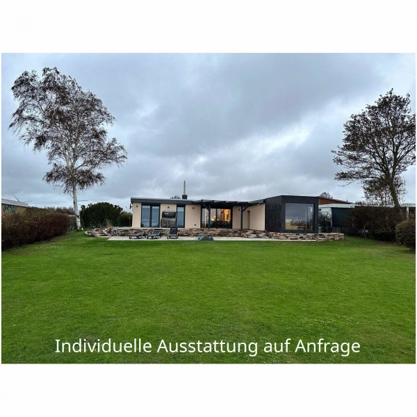 LE Gartensauna individuelle Designer Aussensauna mit Innensauna Lisa und Saunaofen