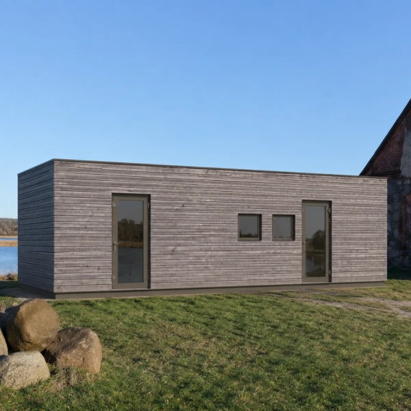 LE SpaCube 4000 | modularer WellnessCube mit Sauna, Ruheraum & Sanitärbereich