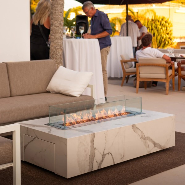 Planika Cabo Table – mobiler BEV®-Ethanolkamin für innen & außen